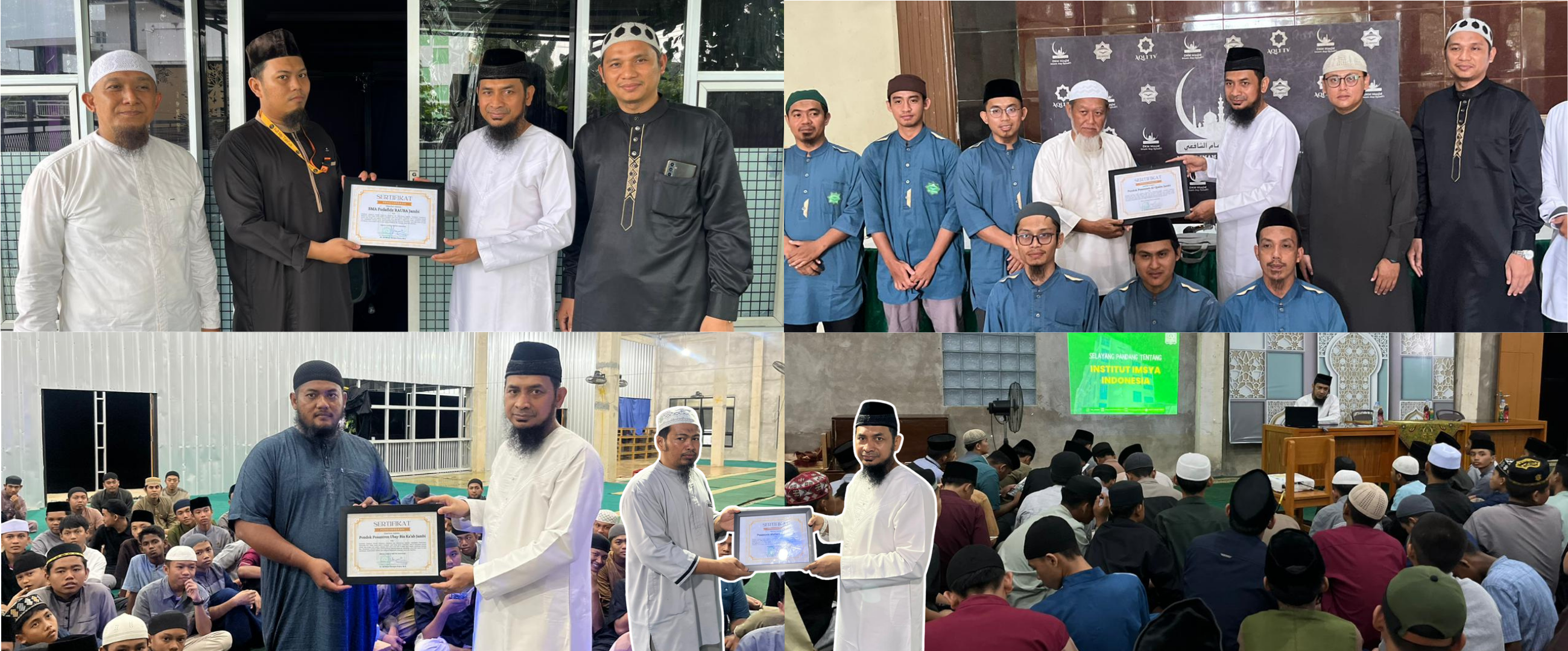 Berita Tim PMB Institut IMSYA Indonesia Sosialisasikan Penerimaan Mahasiswa Baru Gelombang 3 di Sejumlah Sekolah dan Pondok Pesantren di Jambi